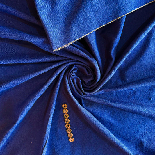 Blue 100% handmade Khadi | Winter Collection